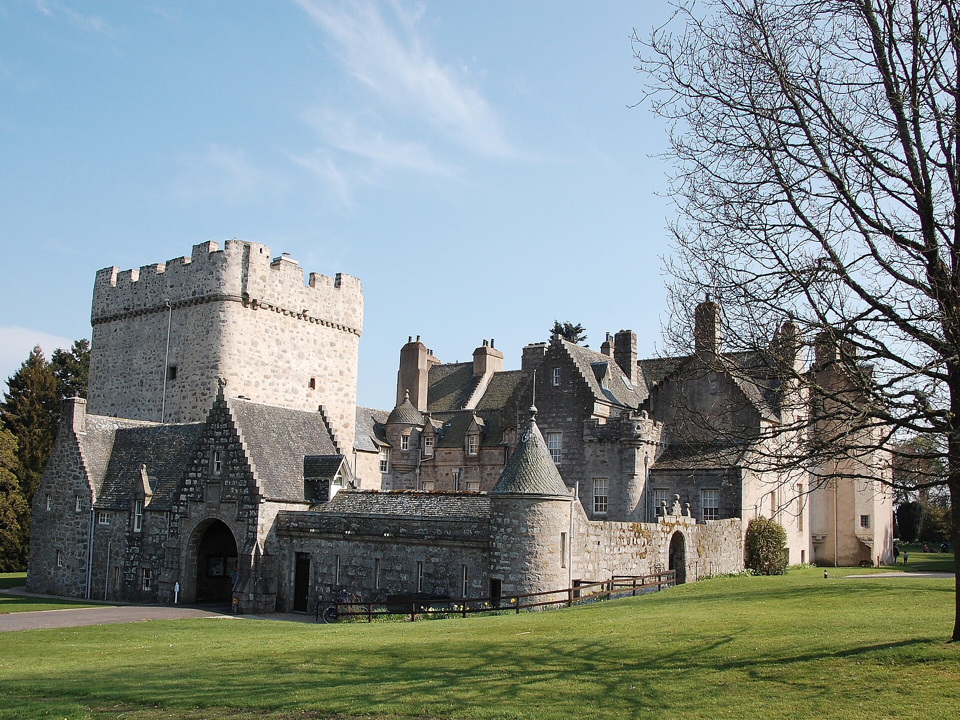 Drum Castle, one of Scotland's oldest tower houses