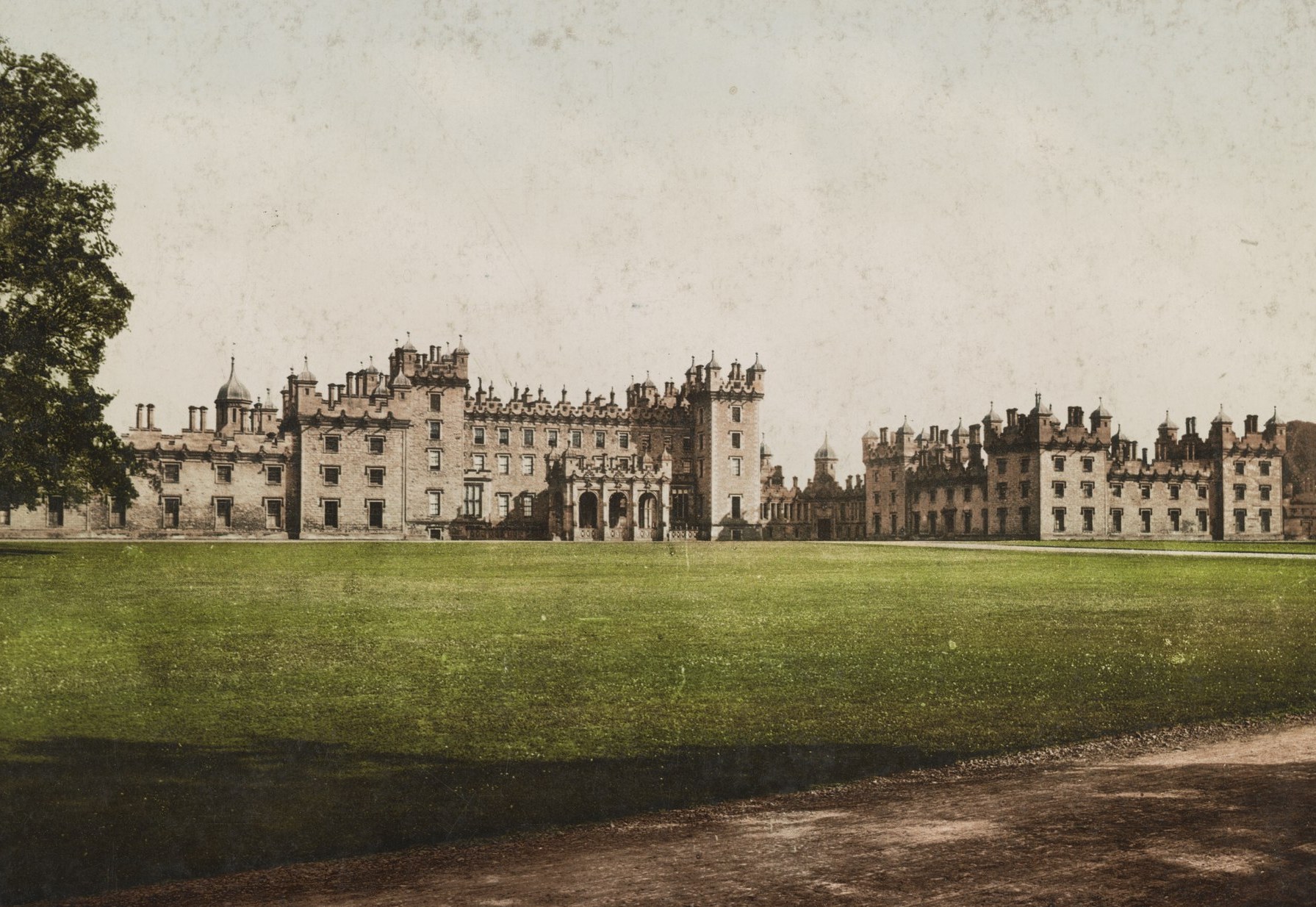 Floors Castle near Kelso, the largest inhabited castle in Scotland